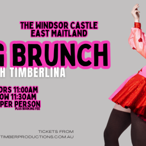 31st January | Drag Brunch with Timberlina | The Windsor Castle Hotel